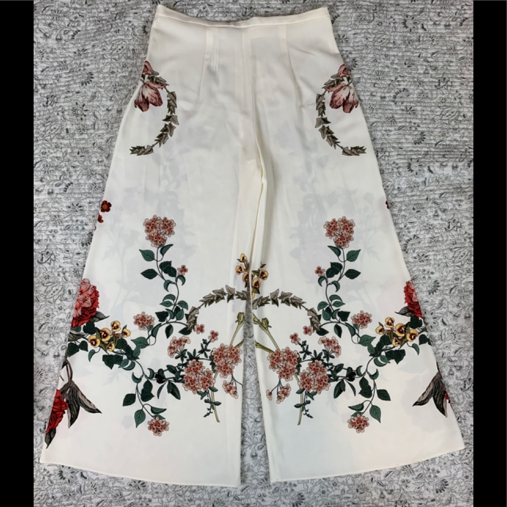 NEW!💫ZARA floral pants - Picture 5 of 7